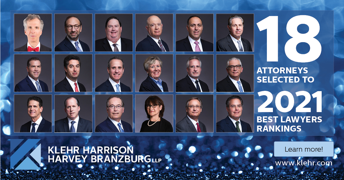24 Attorneys Ranked by Best Lawyers 2021 Klehr Harrison
